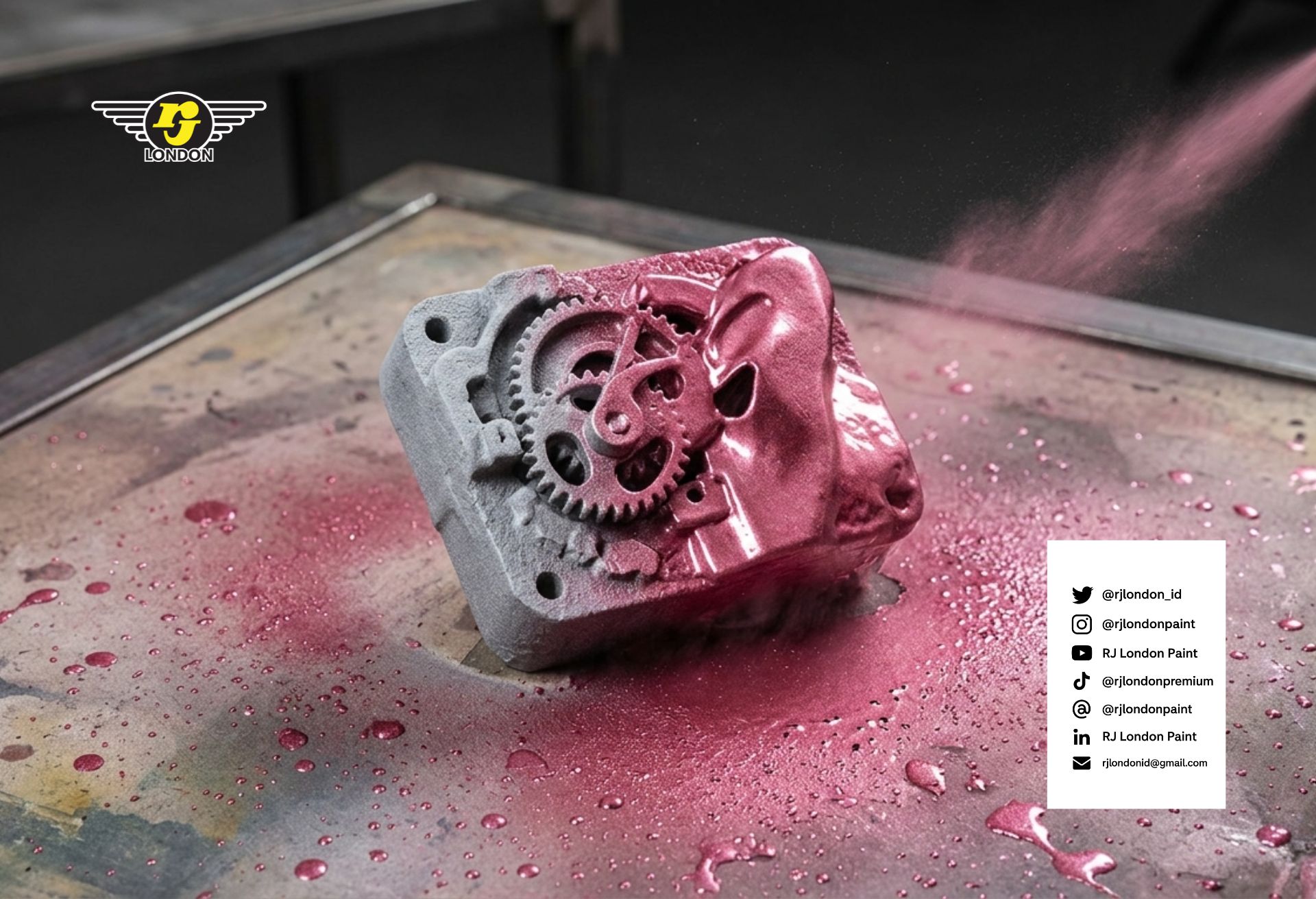 Metallic Pink Spray Paint: Inspirasi Warna Berkilau untuk Hasil Repaint yang Lebih Hidup